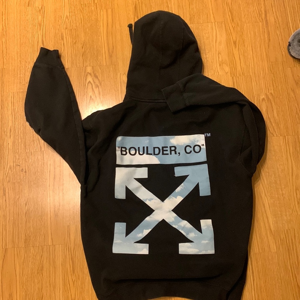 XL black sorority hoodie. Great condition. Boulder, co.